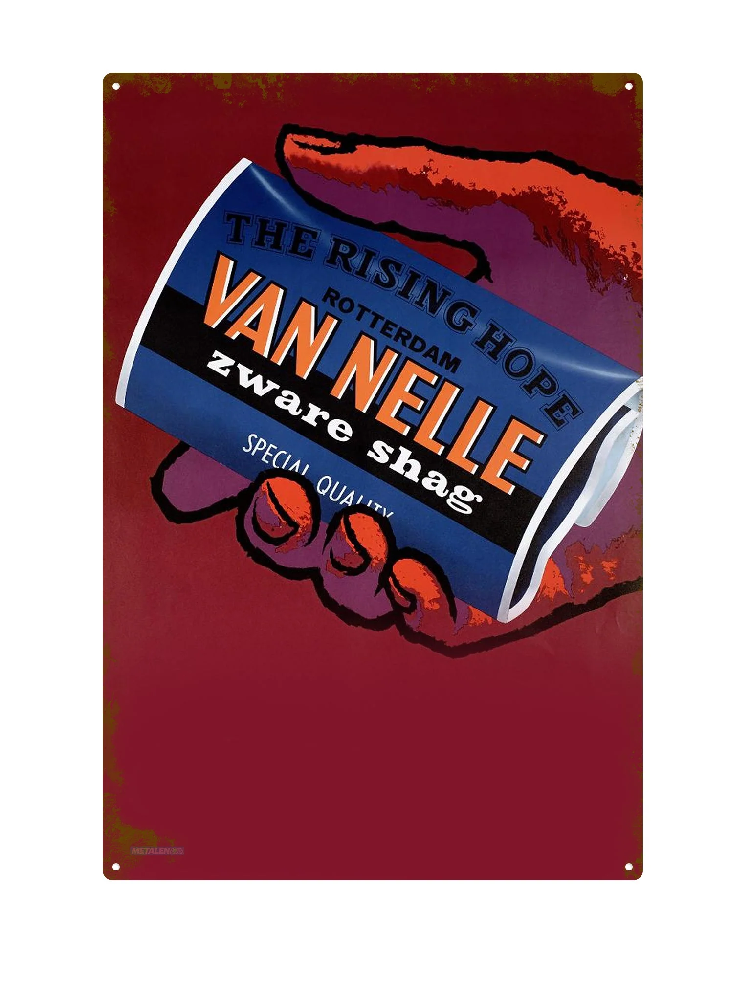 Van Nelle Wandbord