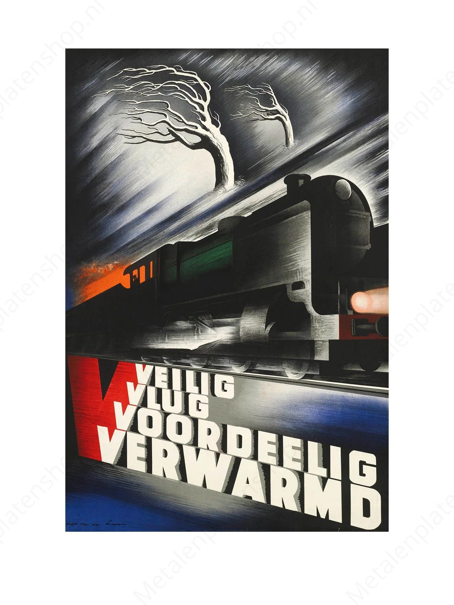 Veilig Vlug Voordeelig Verwarmd - Nostalgisch