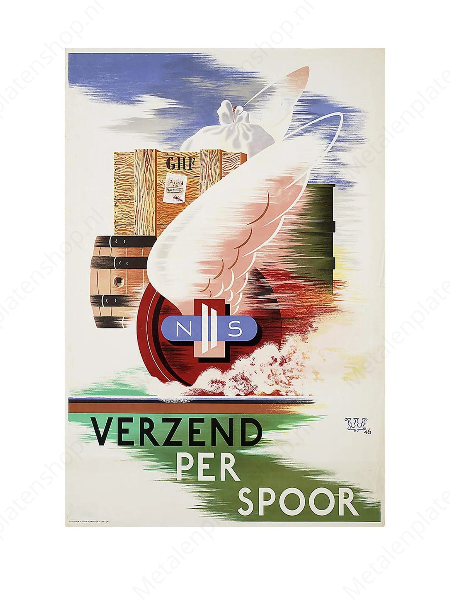 Verzend per spoor - Nostalgisch