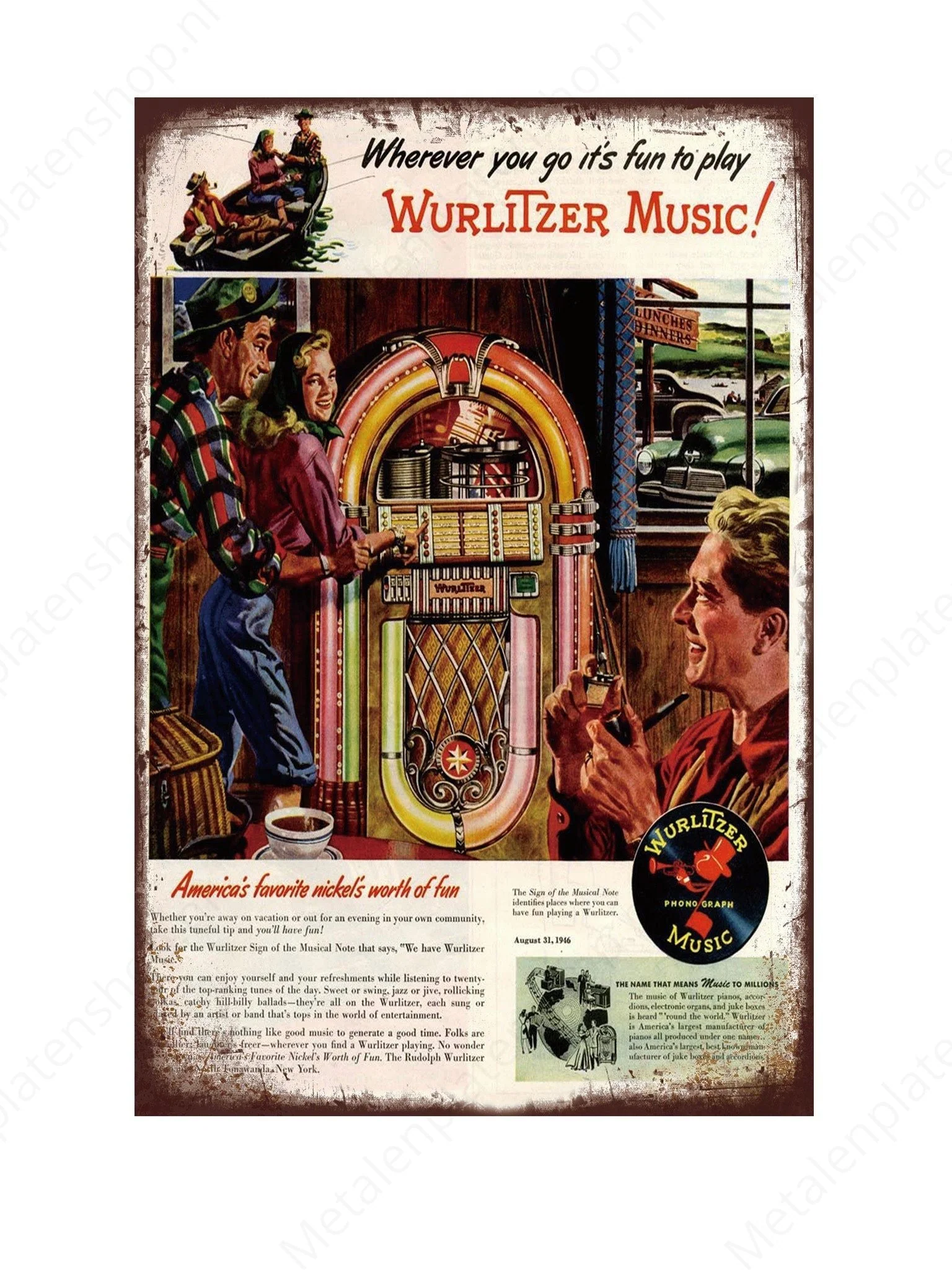 Wurlitzer Music - Wherever you go it's fun to play
