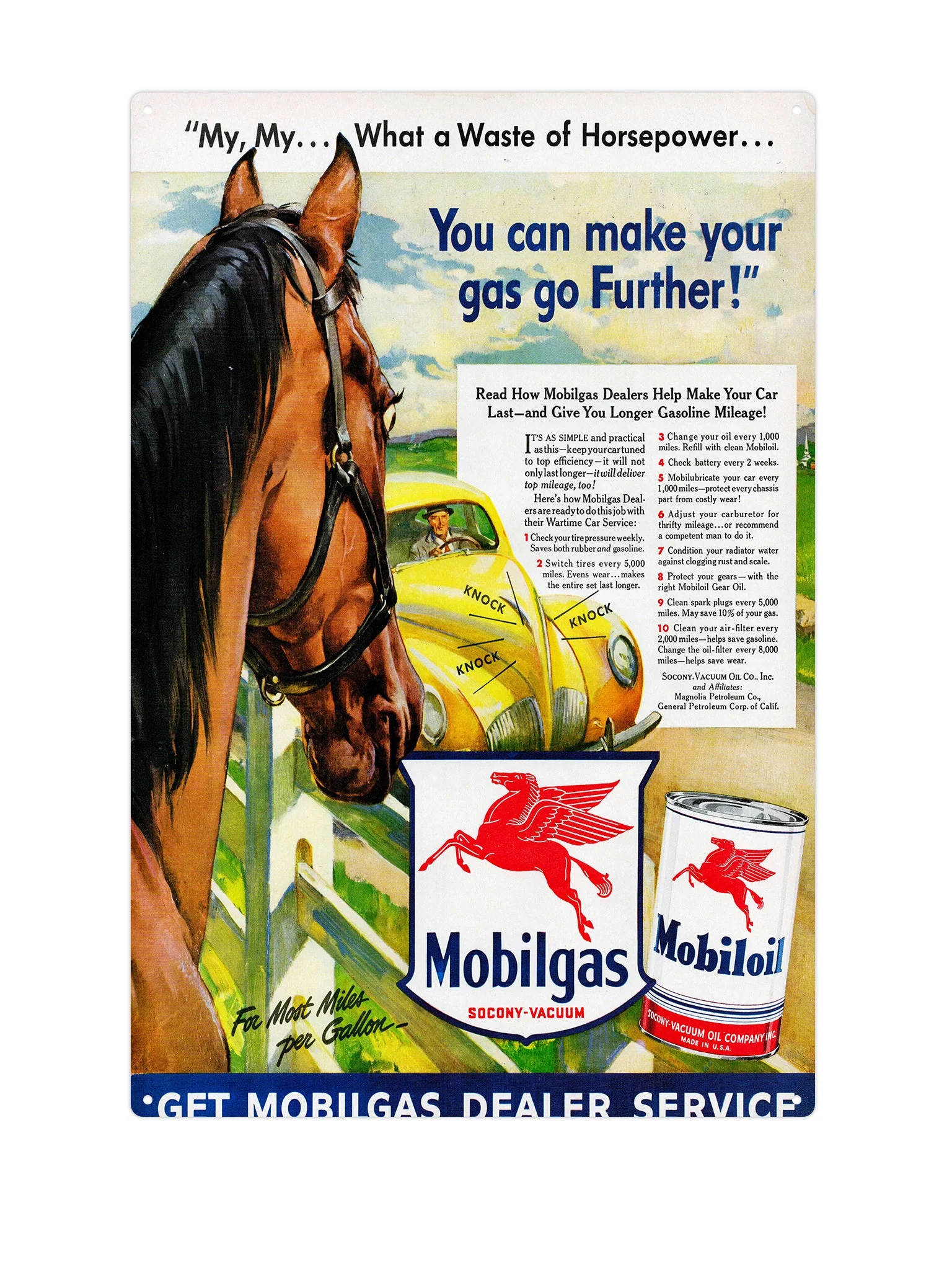 Mobilgas make your gas go further