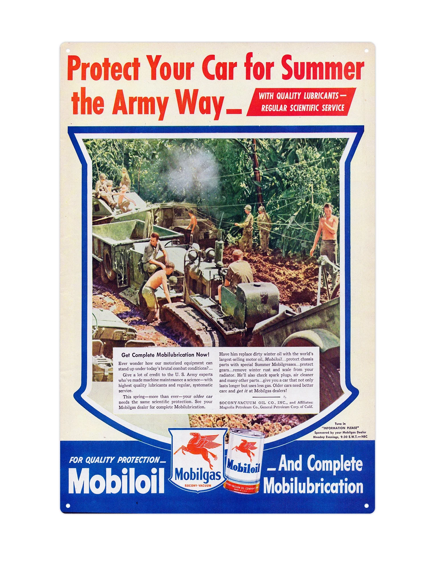 MobilOil Protect your car