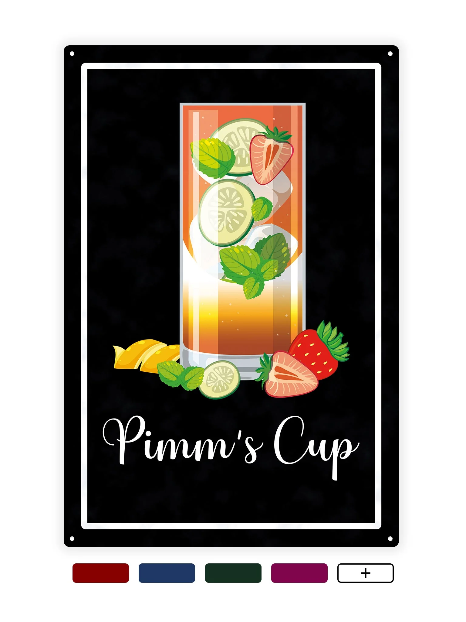 Pimms Cup - Cafe bord