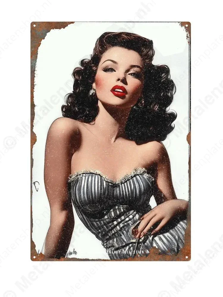 Pin-Up #6 - Vrouwlijke Borden - MWP Collection