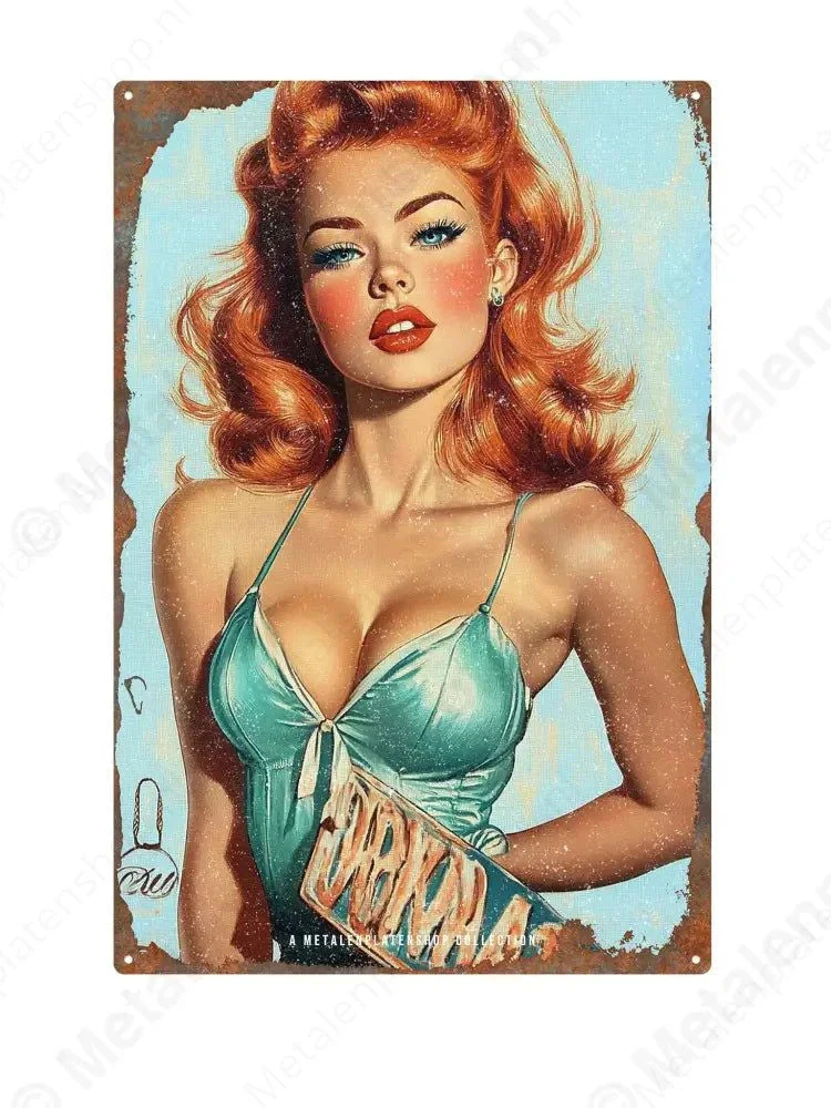 Pin-Up #2 - Vrouwlijke Borden - MWP Collection