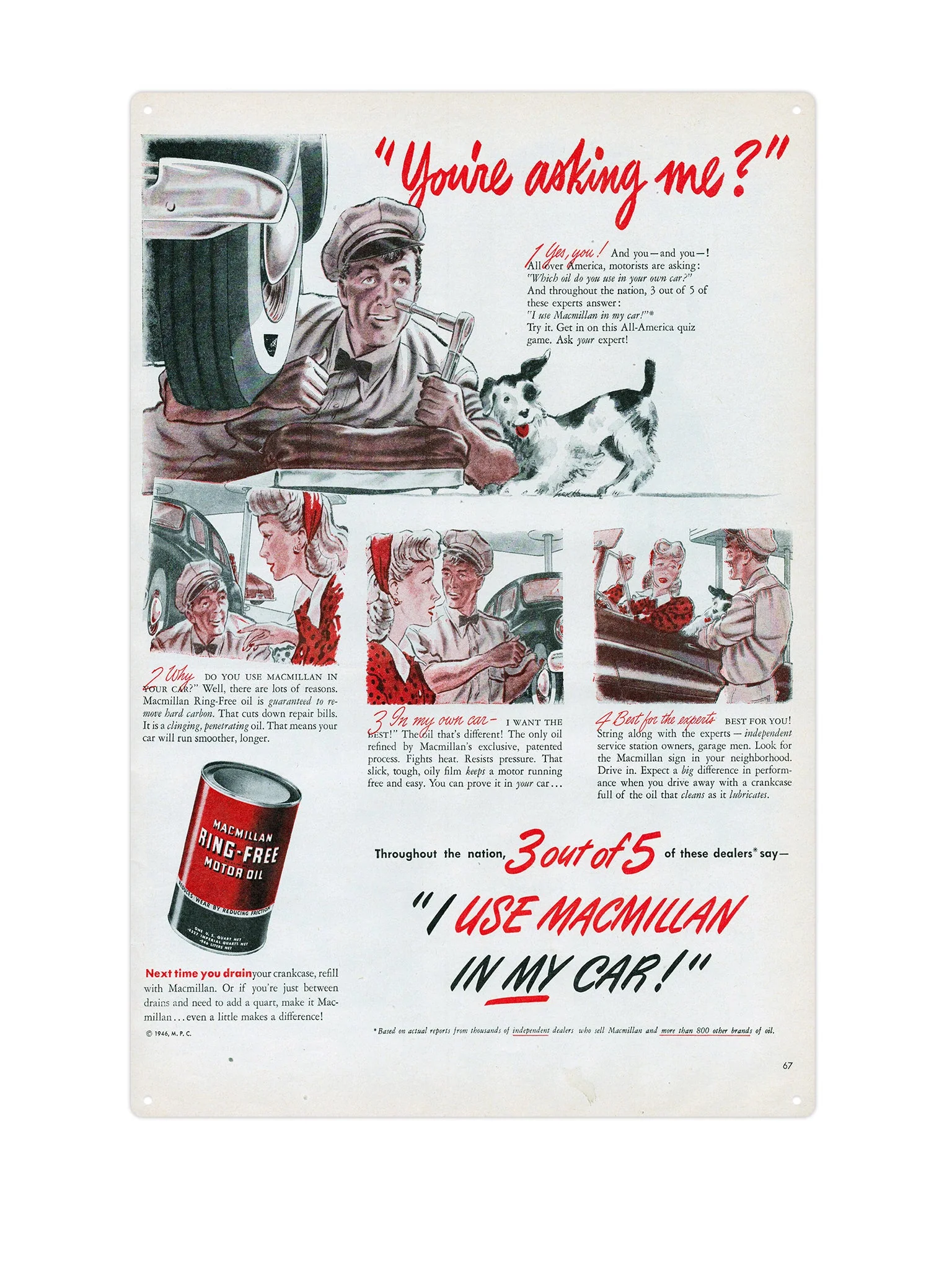 Ring Free Motor Oil