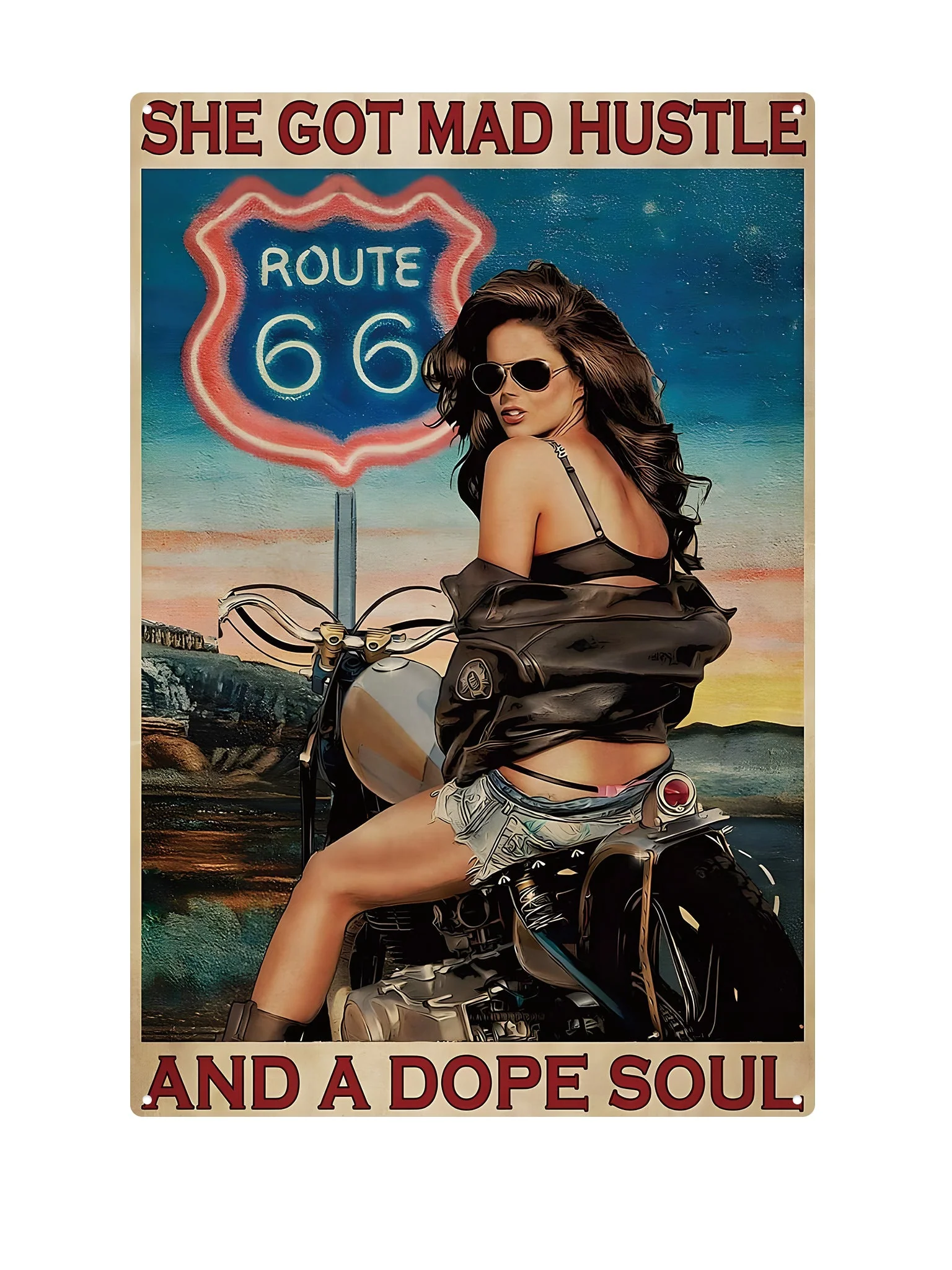 She god mad hustle and dope soul