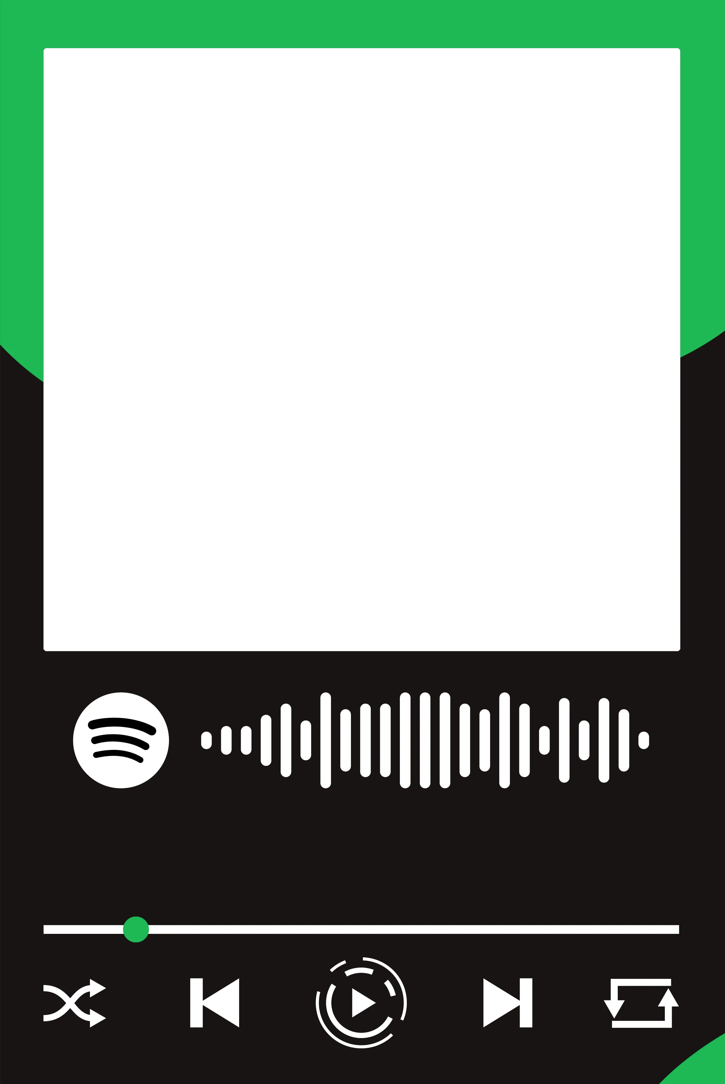 Spotify Muziek Wandbord met eigen foto en nummer - Image 2