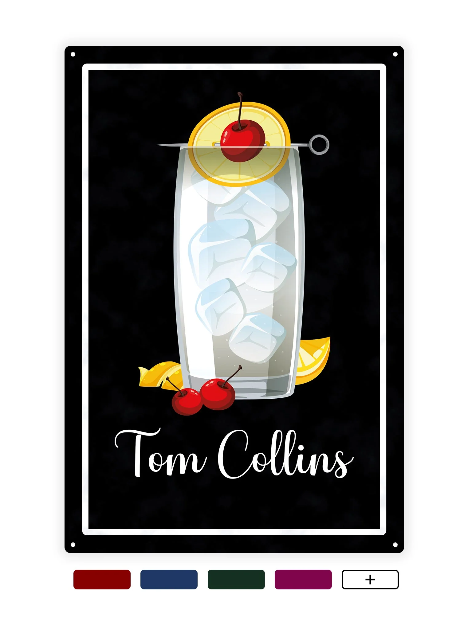 Tom Collins - Cafe bord