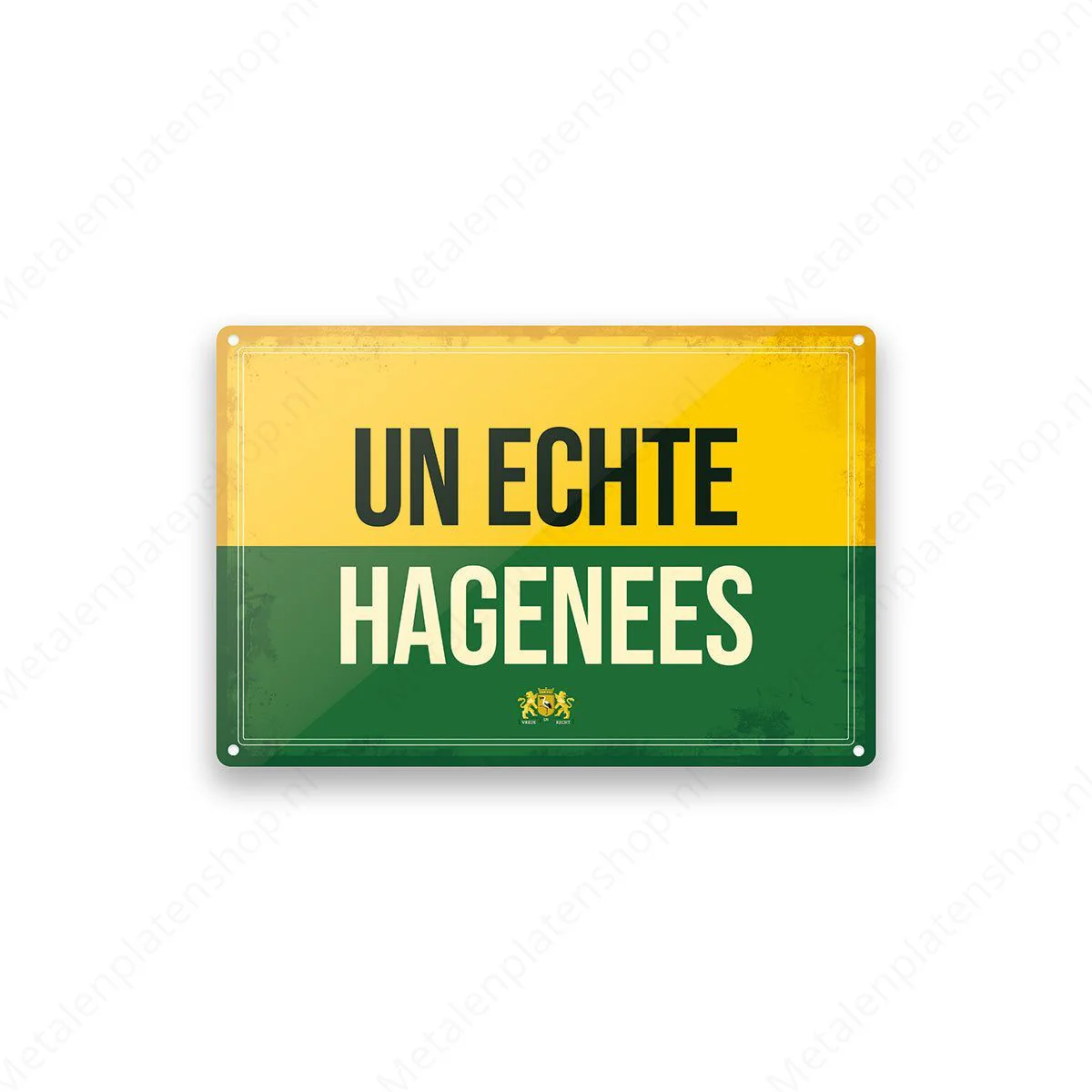 Un echte Hagenees - Haags Bord - Den Haag