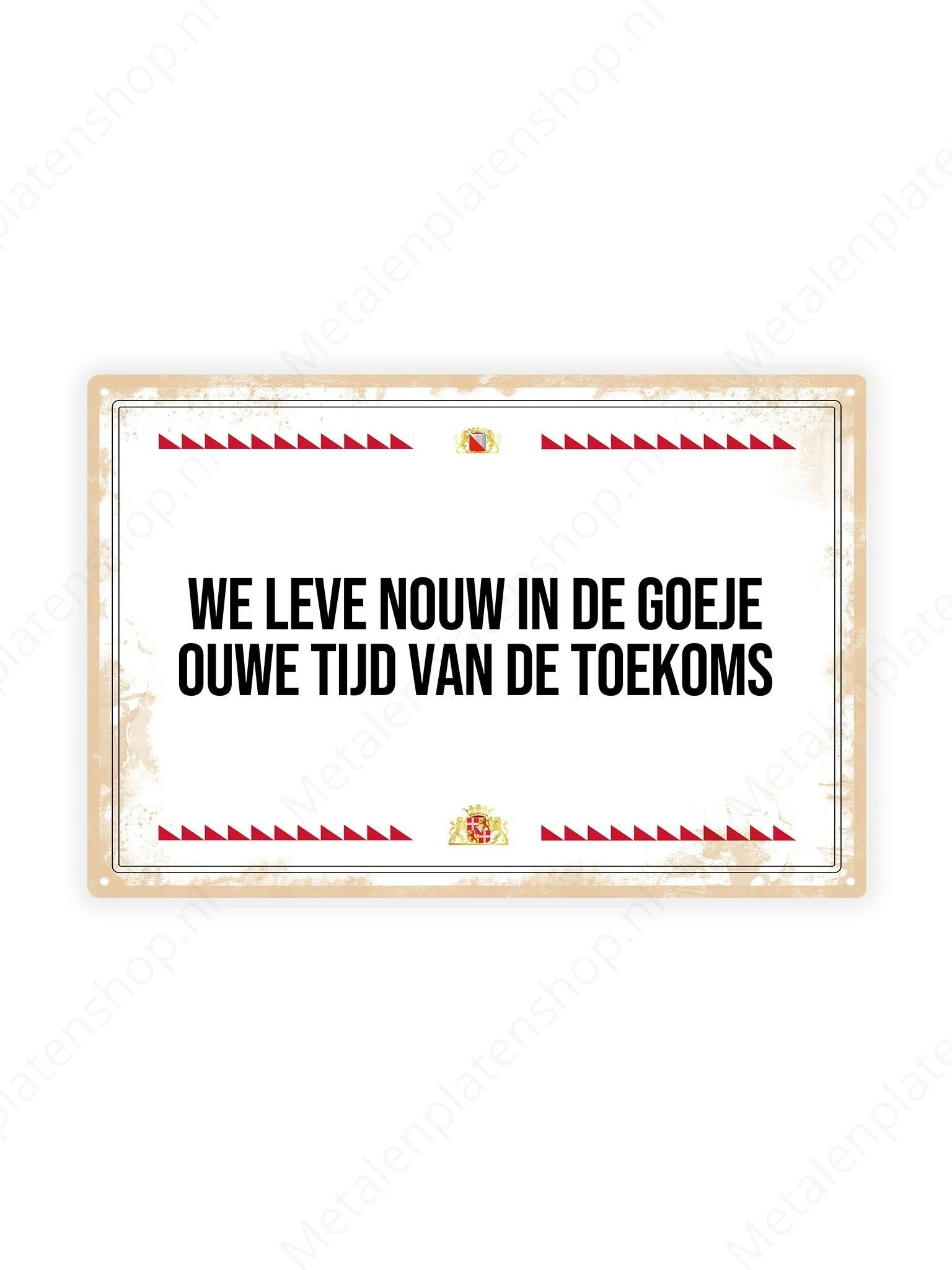 We leve nouw in de goeje ouwe tijd van de toekoms - Utrechtse Teksten