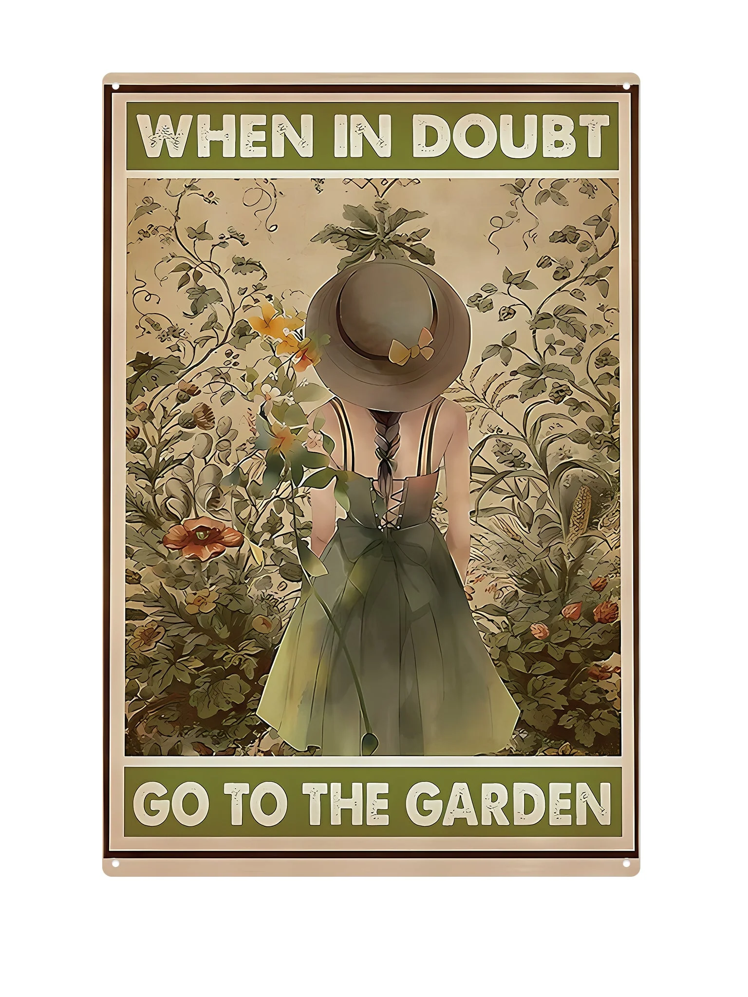 When in doubt - Go to the garden