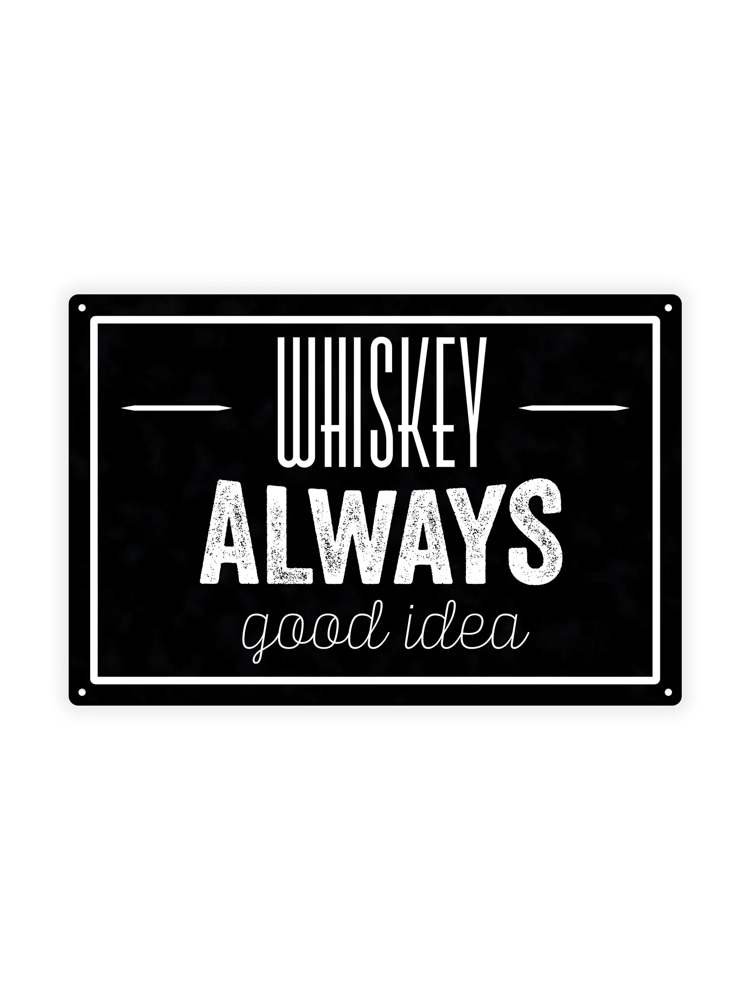 Whiskey always good idea - Cafe bord - Image 2