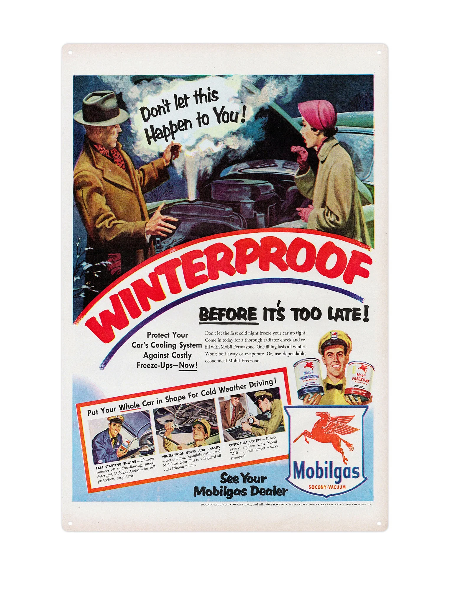 Winterproof Mobilgas