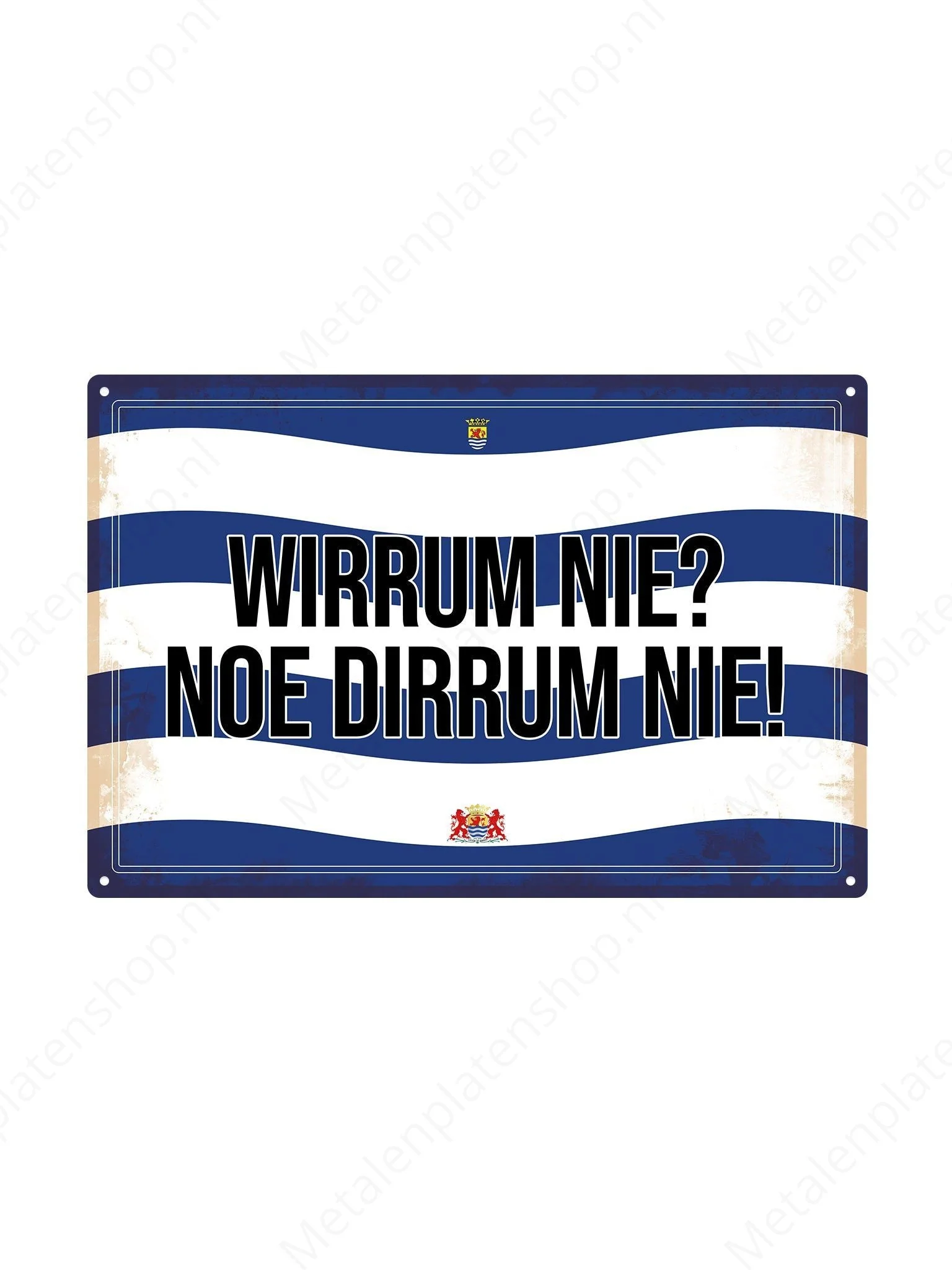 Wirrum nie? Noe dirrum nie! - Zeeuwse Teksten - Zeeland